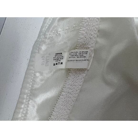 Bali Moderate Control Tummy Panel Shapewear Brief 8710 Womens Xlarge White - Picture 5 of 7